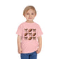 Toddler Tee — Footballs & Bows Pattern (BELLA +CANVAS)