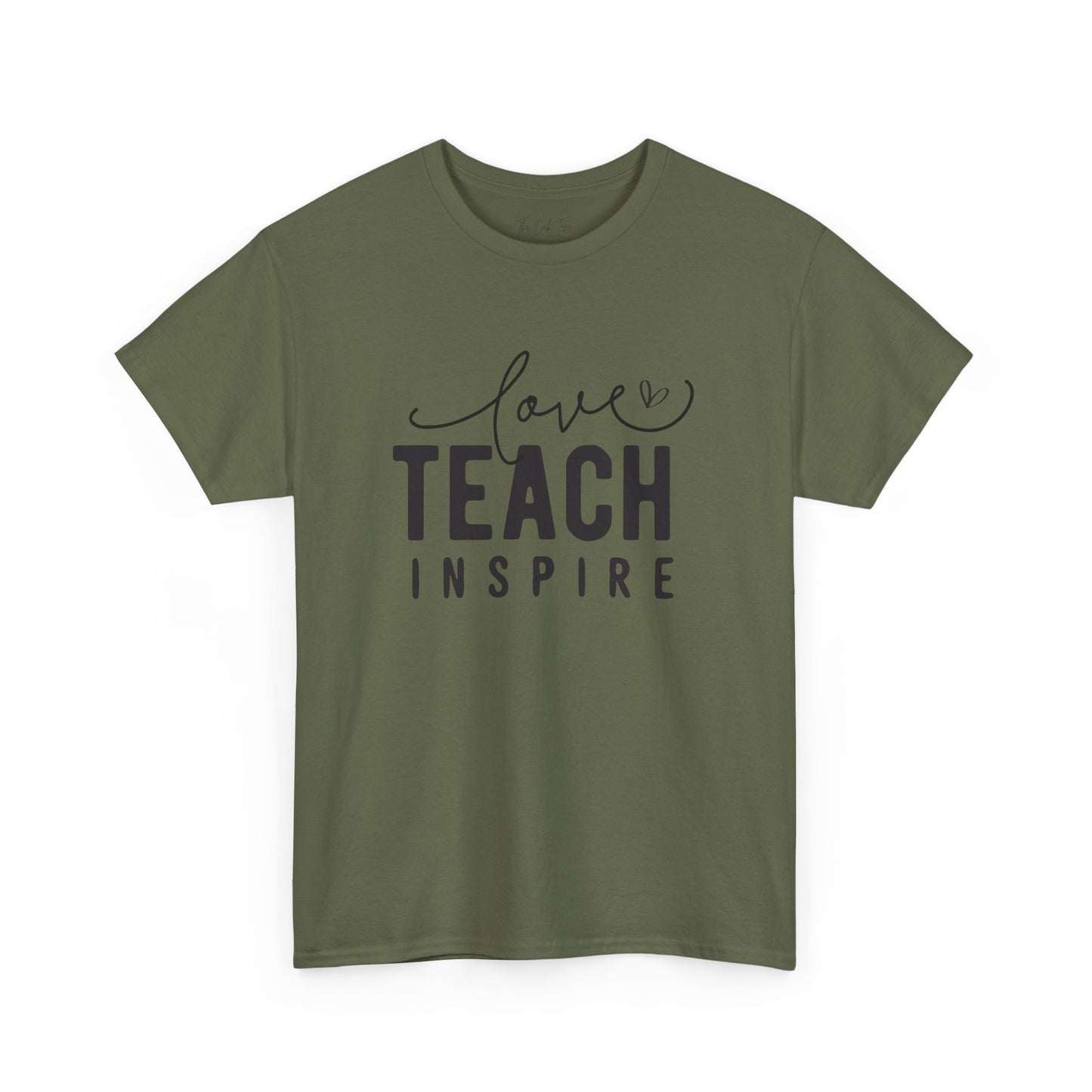 Love Teach Inspire Tee Unisex Heavy Cotton Tee
