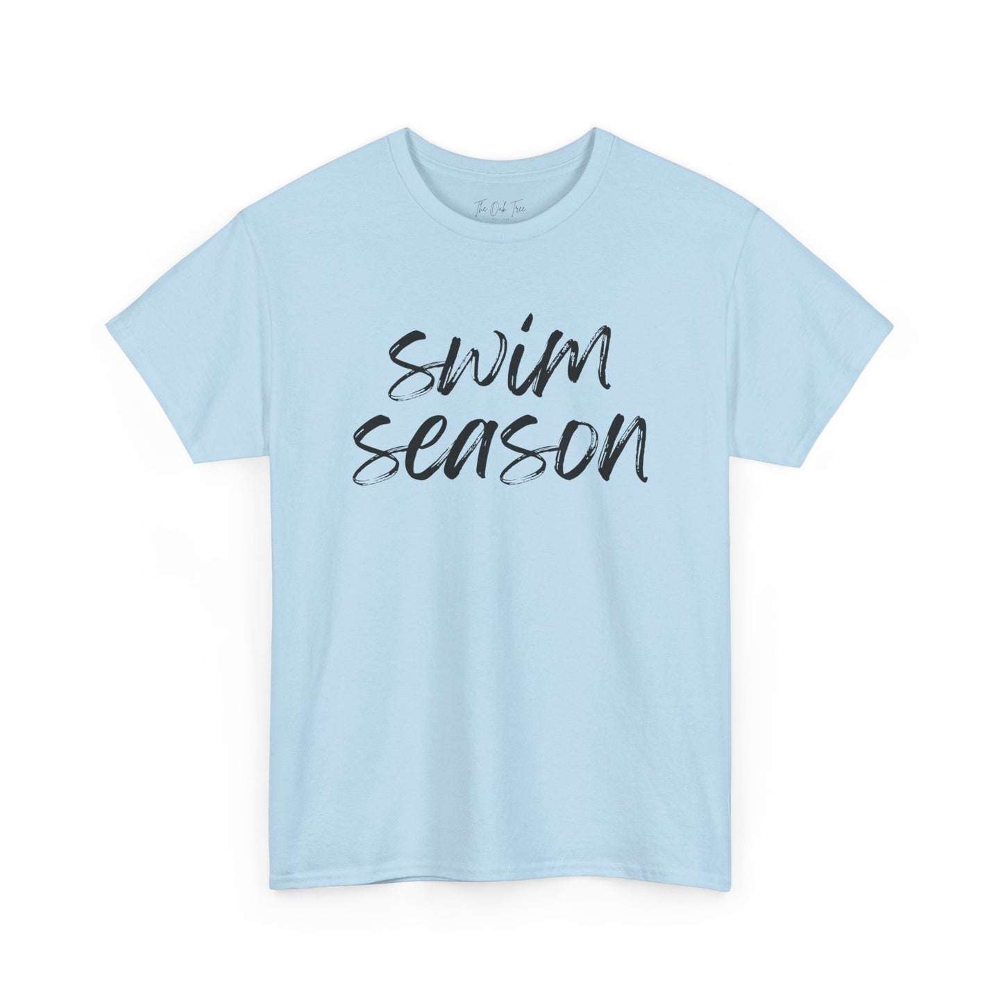 Swim Season- Black Text Tee