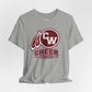 Cheer Coach T-Shirt – CW Mascot Vintage Pom Design