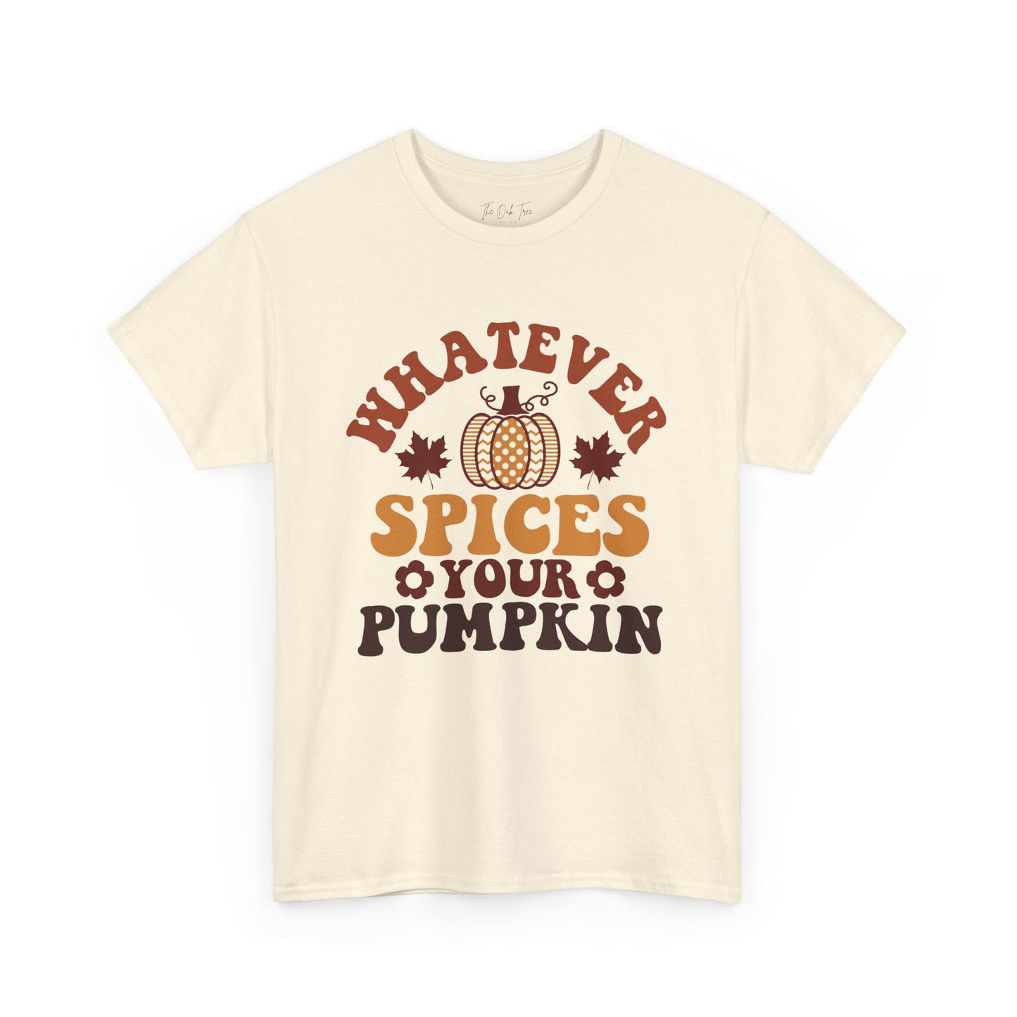 Whatever Spices Your Pumpkin Unisex Heavy Cotton Tee