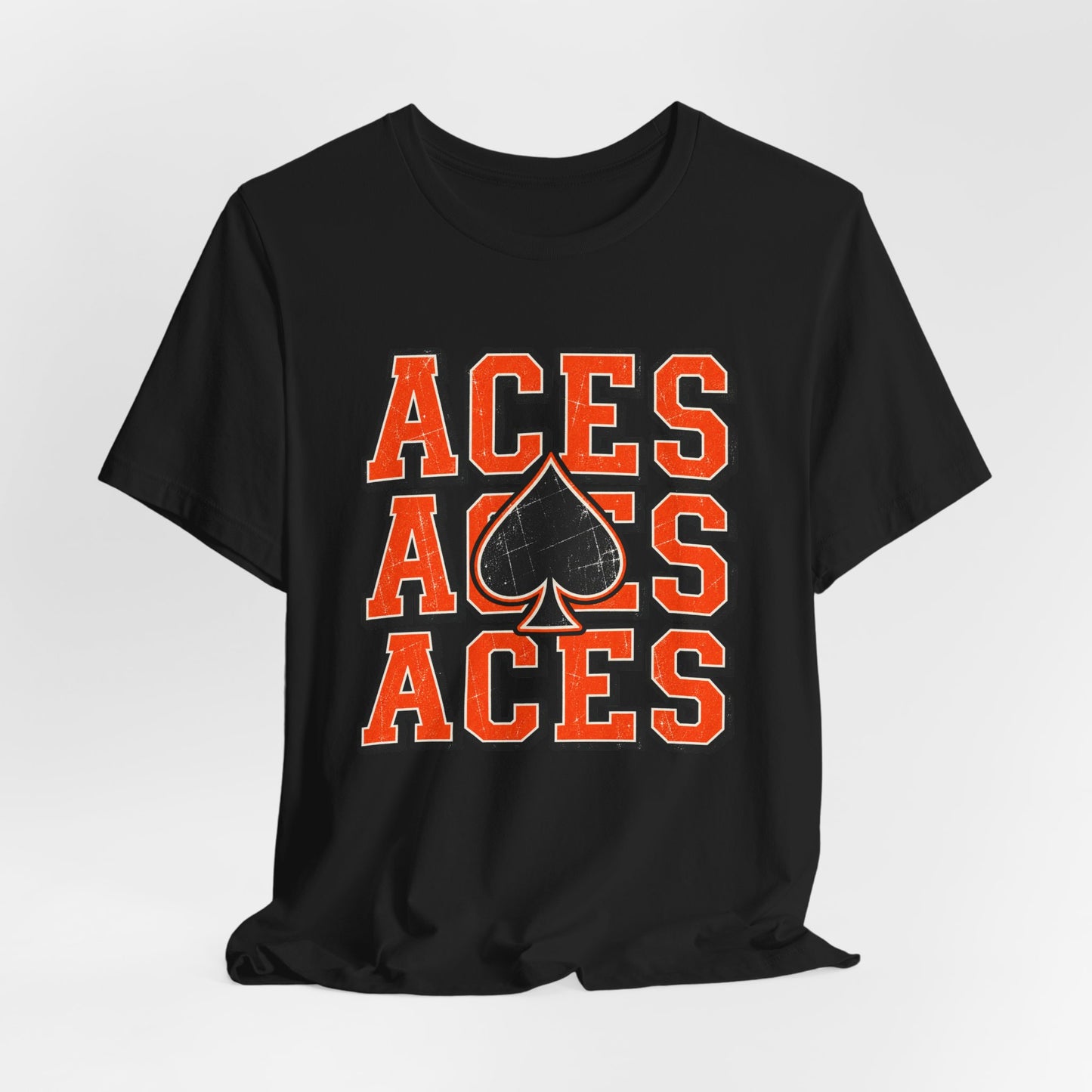 Amanda-Clearcreek Aces Stacked Adult Tee