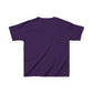 Kids Football & Bows T‑Shirt — Cute Gridiron Pattern for Girls, Youth Game Day Tee