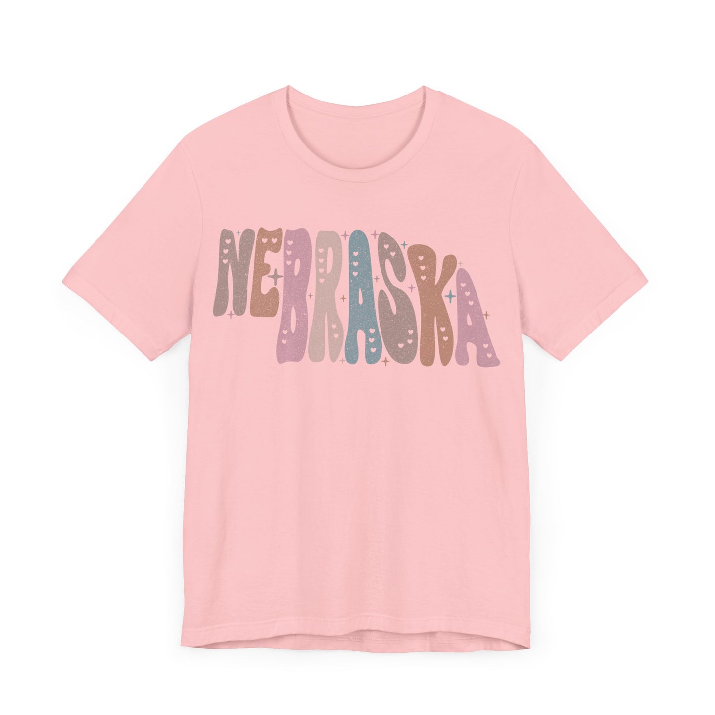 Nebraska State Tee Unisex Jersey Short Sleeve Tee