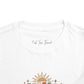 Child of God Toddler Tee — Christian Faith Baby Shirt with Sun & Floral Design