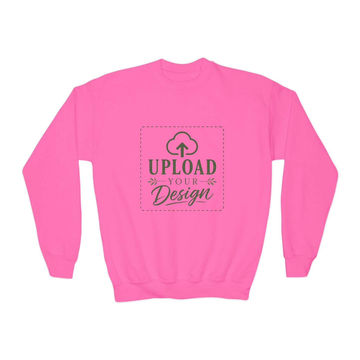 Custom Youth Sweatshirt – Upload Your Own Design