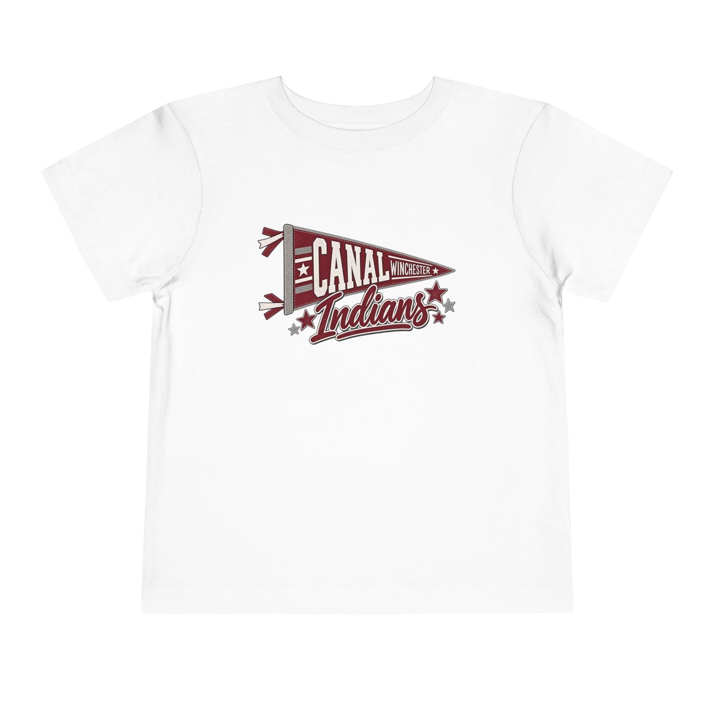 Canal Indians Toddler Tee — Vintage Pennant Sports Shirt