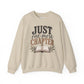 Just One More Chapter Sweatshirt — Cozy Book Lover Crewneck