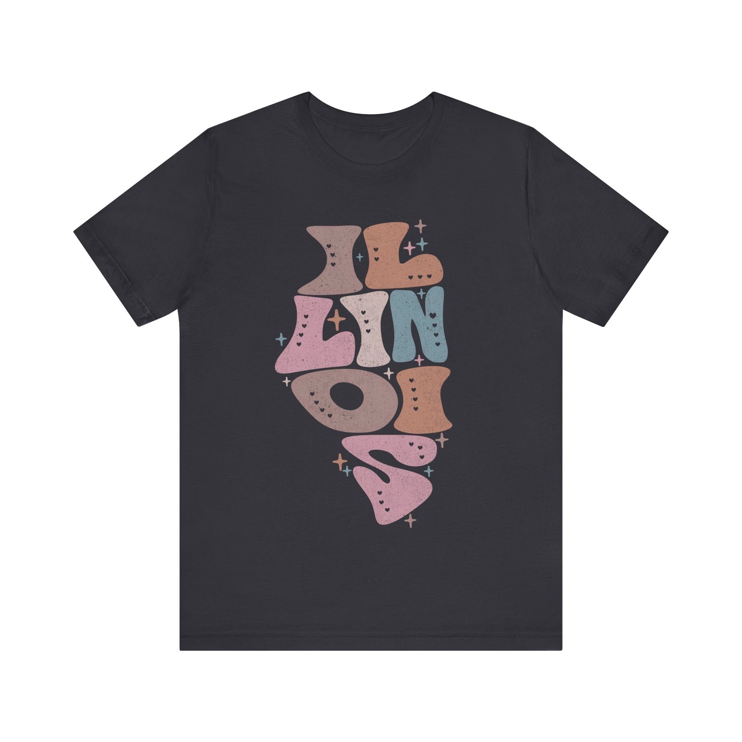 Illinois State Tee Unisex Jersey Short Sleeve Tee
