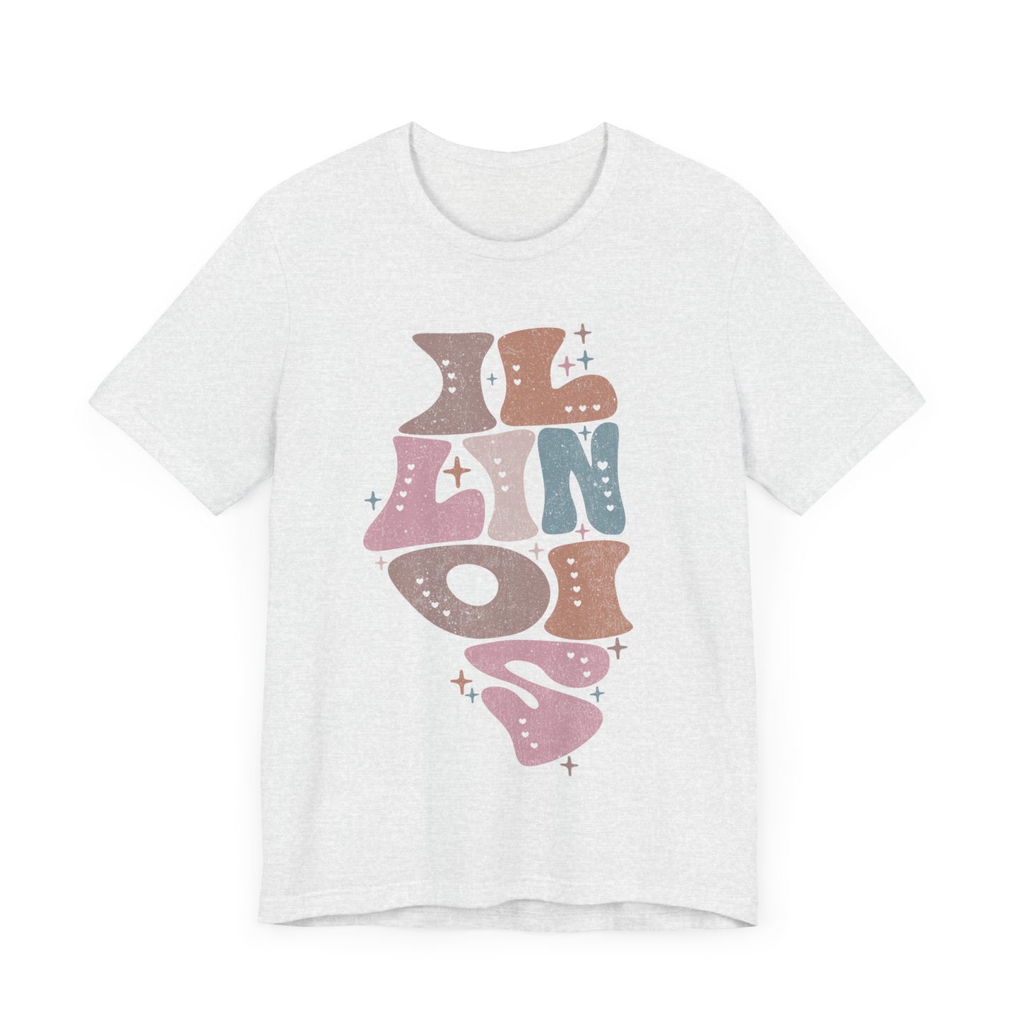 Illinois State Tee Unisex Jersey Short Sleeve Tee
