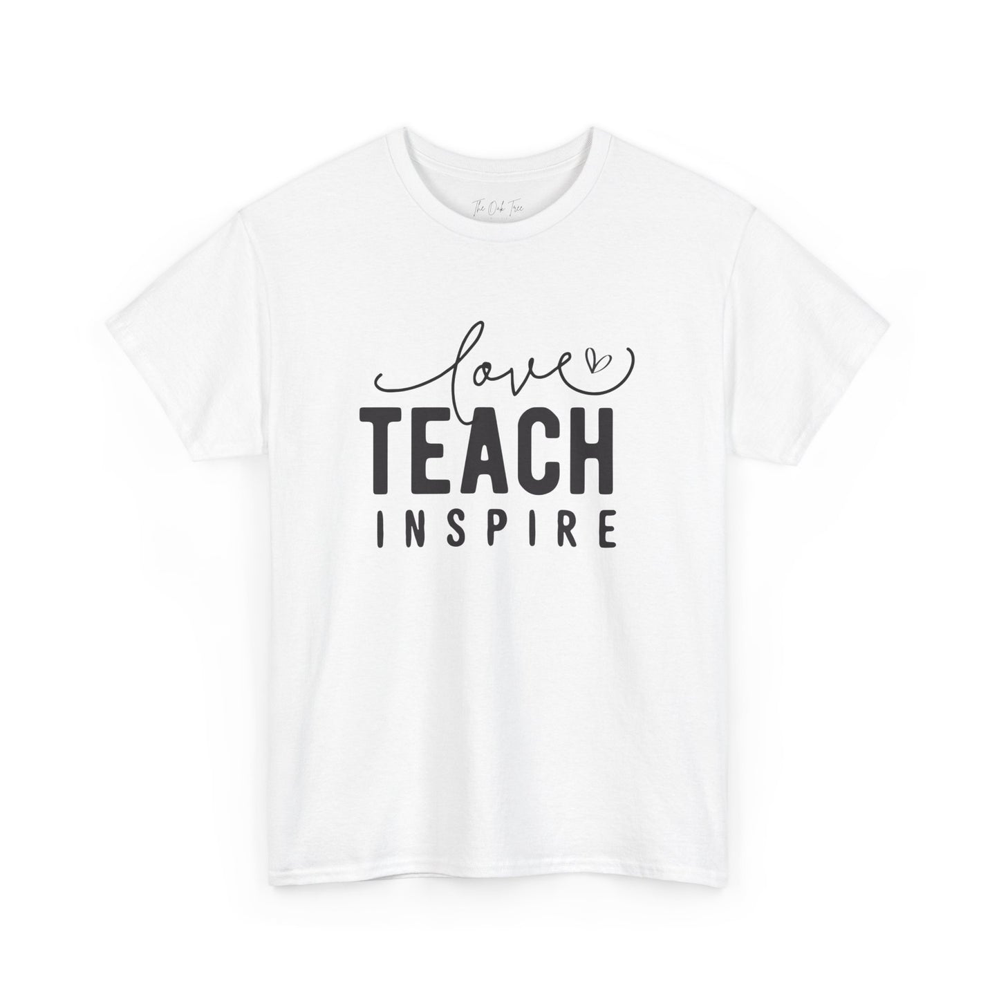 Love Teach Inspire Tee Unisex Heavy Cotton Tee