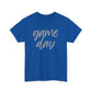 Game Day- Grey Text Script Tee
