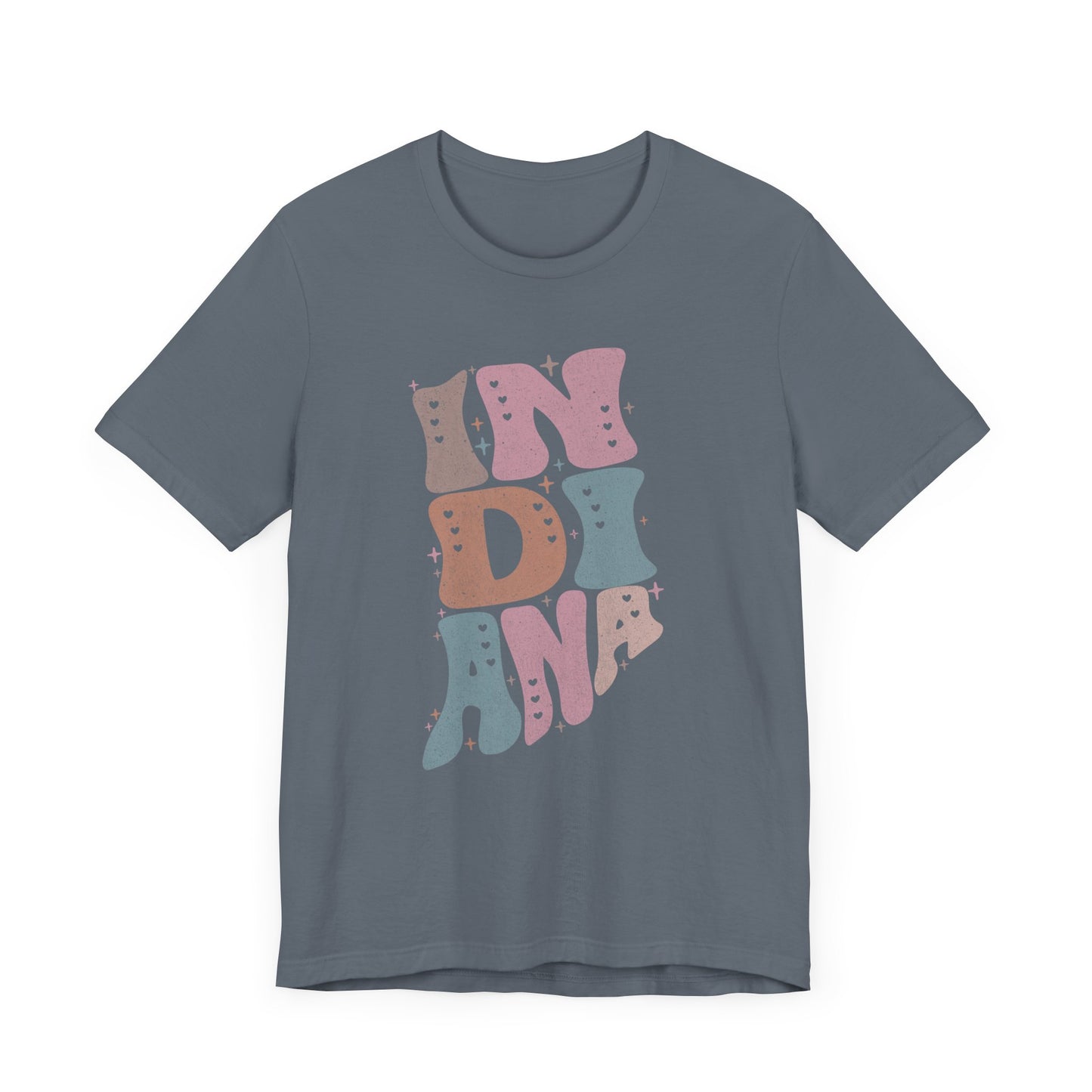 Indiana State Tee Unisex Jersey Short Sleeve Tee