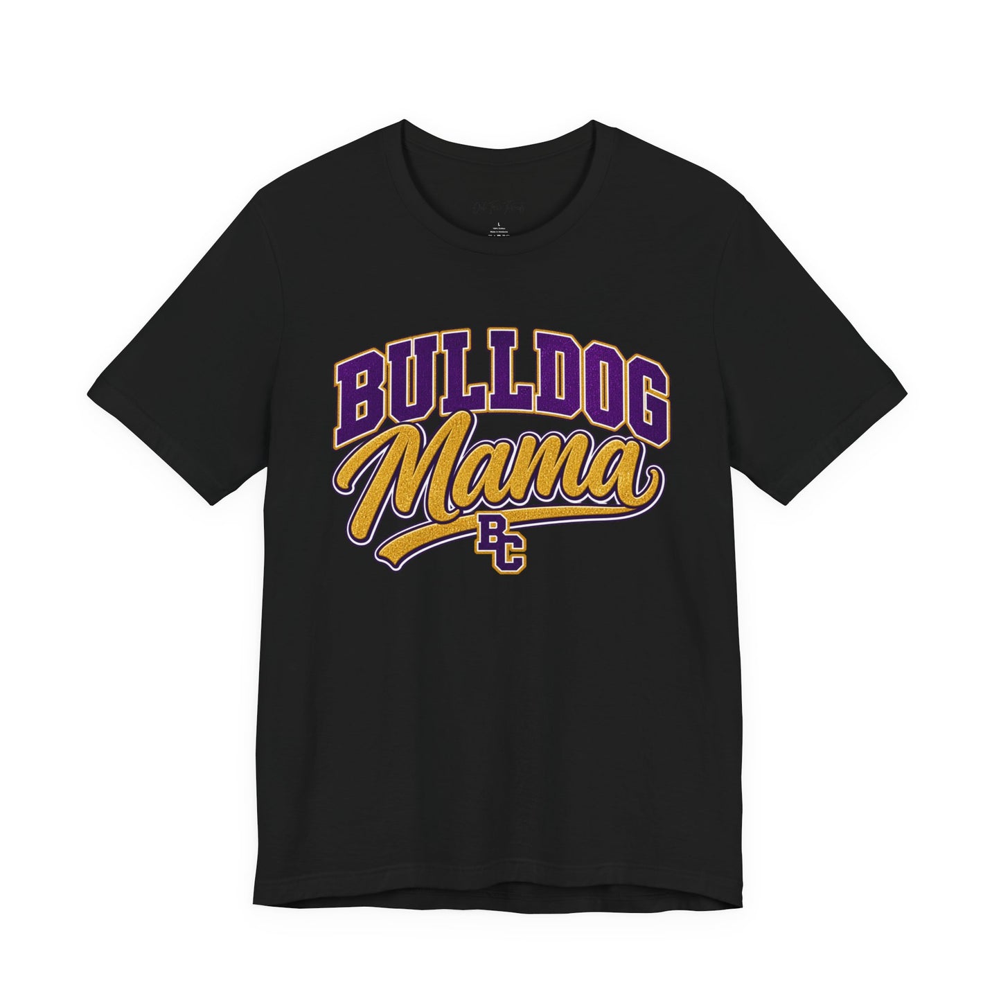 Bulldog Mama T-Shirt — Proud Team Mom Graphic Tee