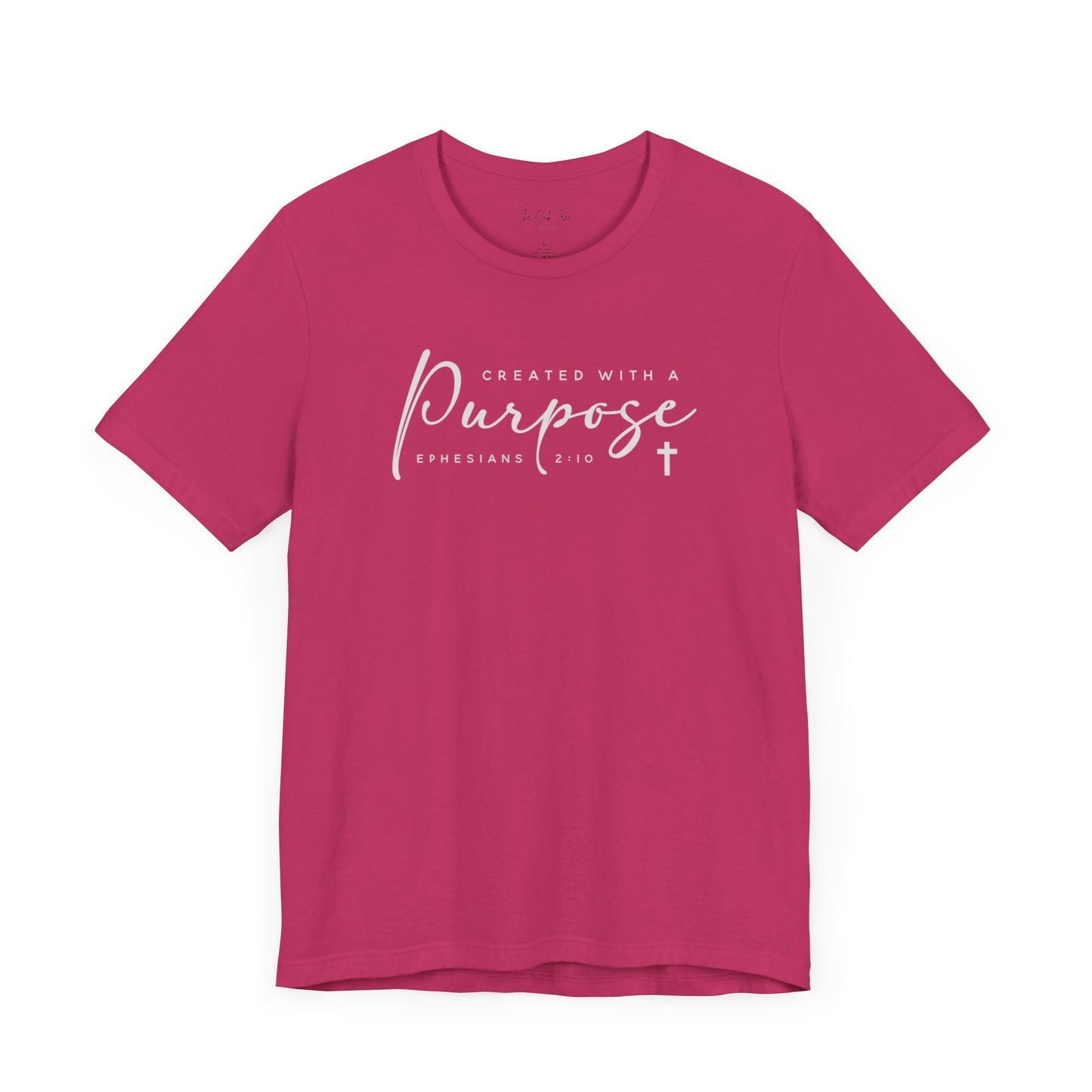 Created With a Purpose Unisex Jersey Short Sleeve Tee