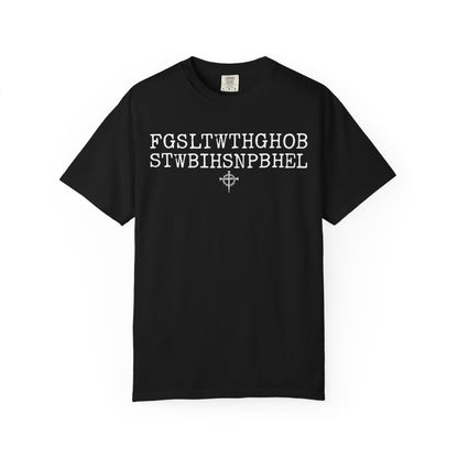 John 3:16 Abbreviated Faith Graphic Tee | Christian T-Shirt