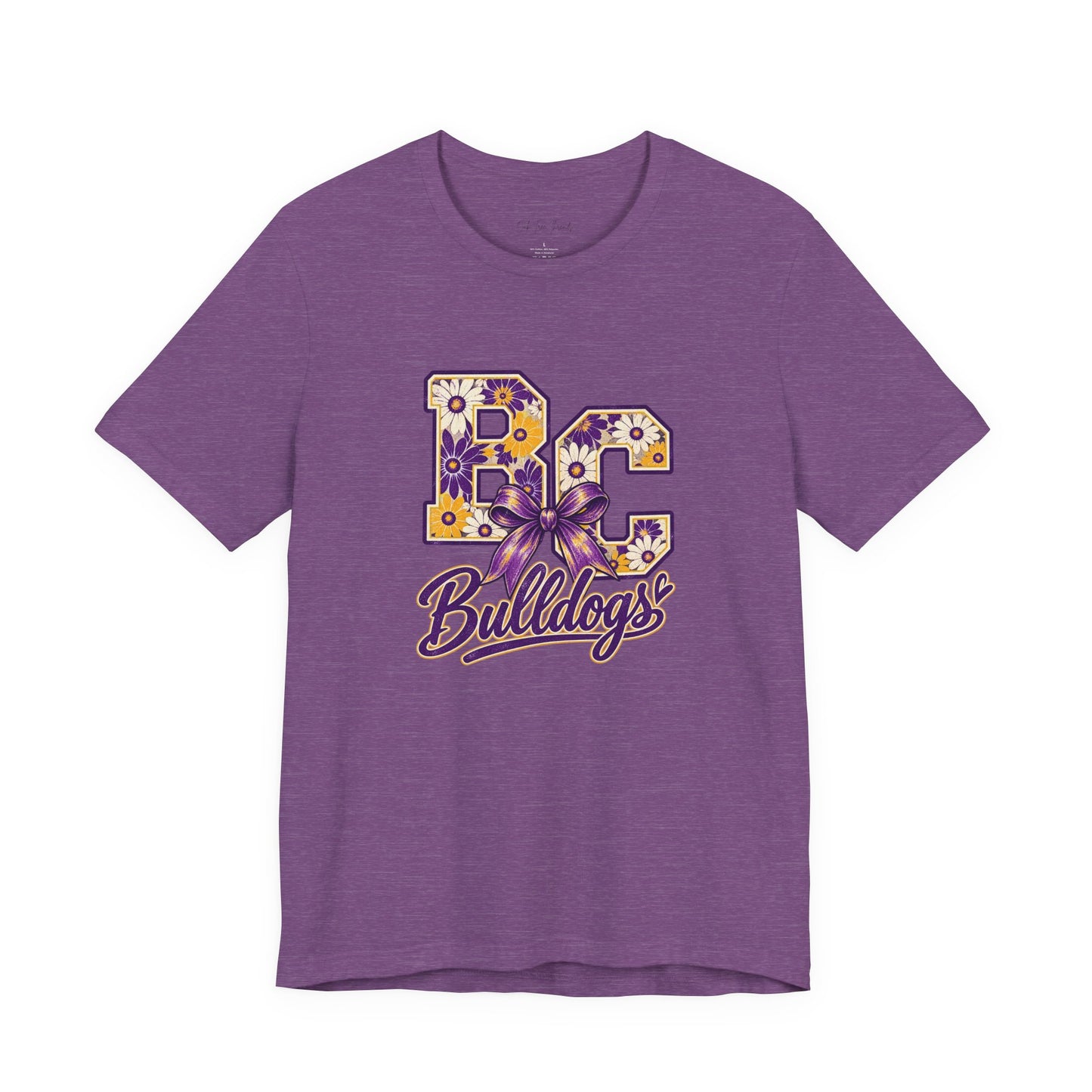 Bloom-Carroll Bulldogs Floral Tee