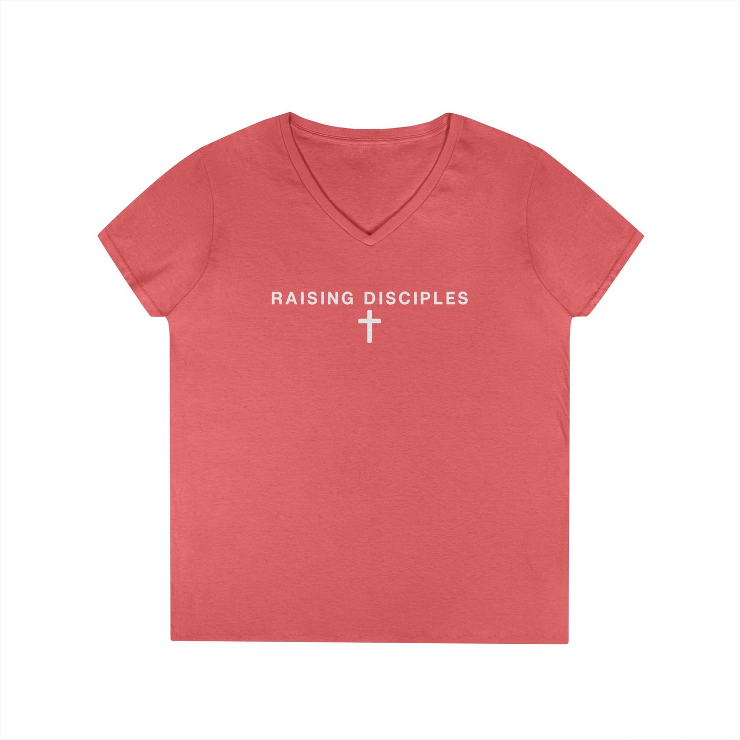 Raising Disciples Women’s V-Neck Tee
