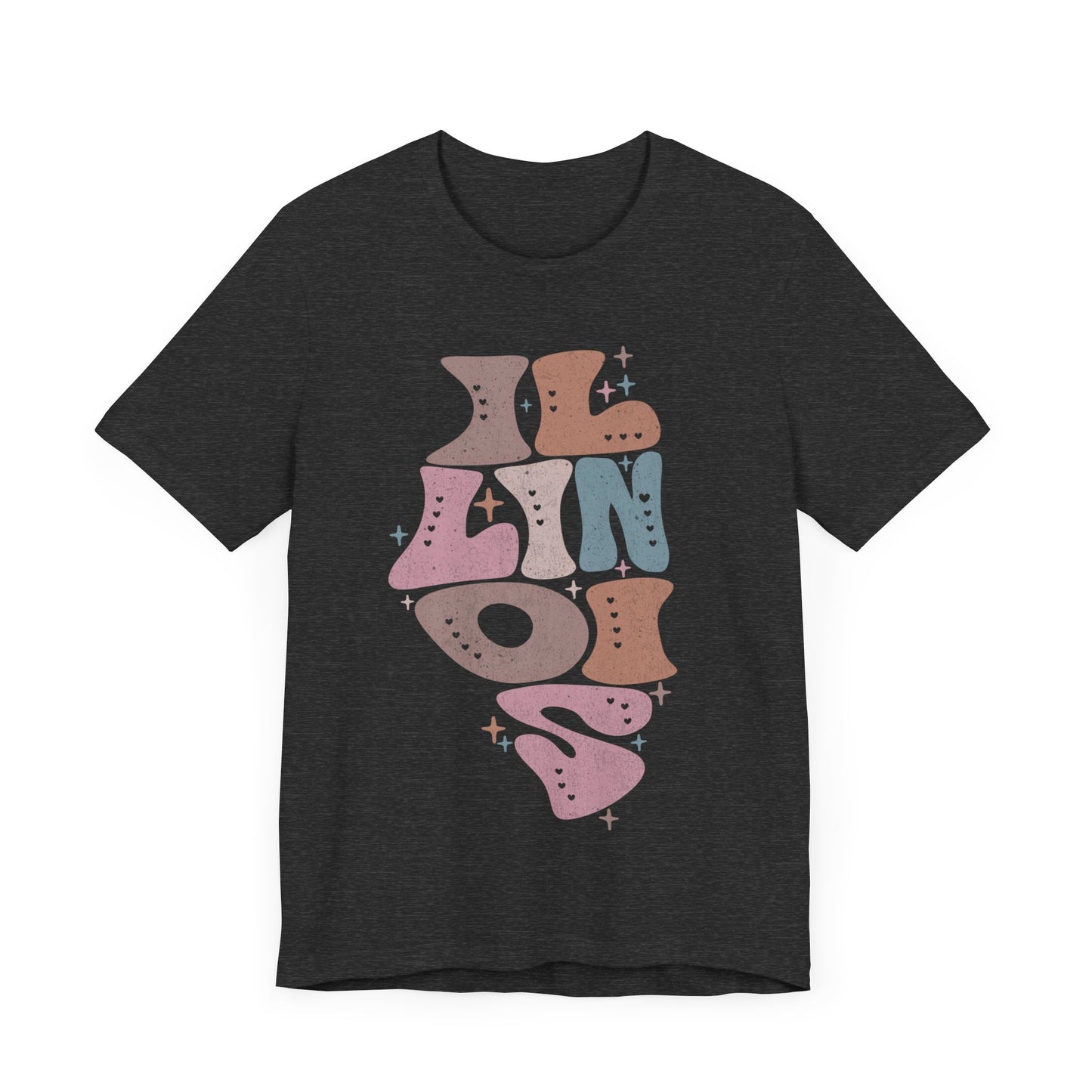 Illinois State Tee Unisex Jersey Short Sleeve Tee