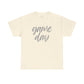 Game Day- Grey Text Script Tee