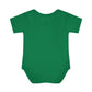 Baby Bodysuit — Football & Bow Pattern Infant Onesie (Cute Game Day Outfit)