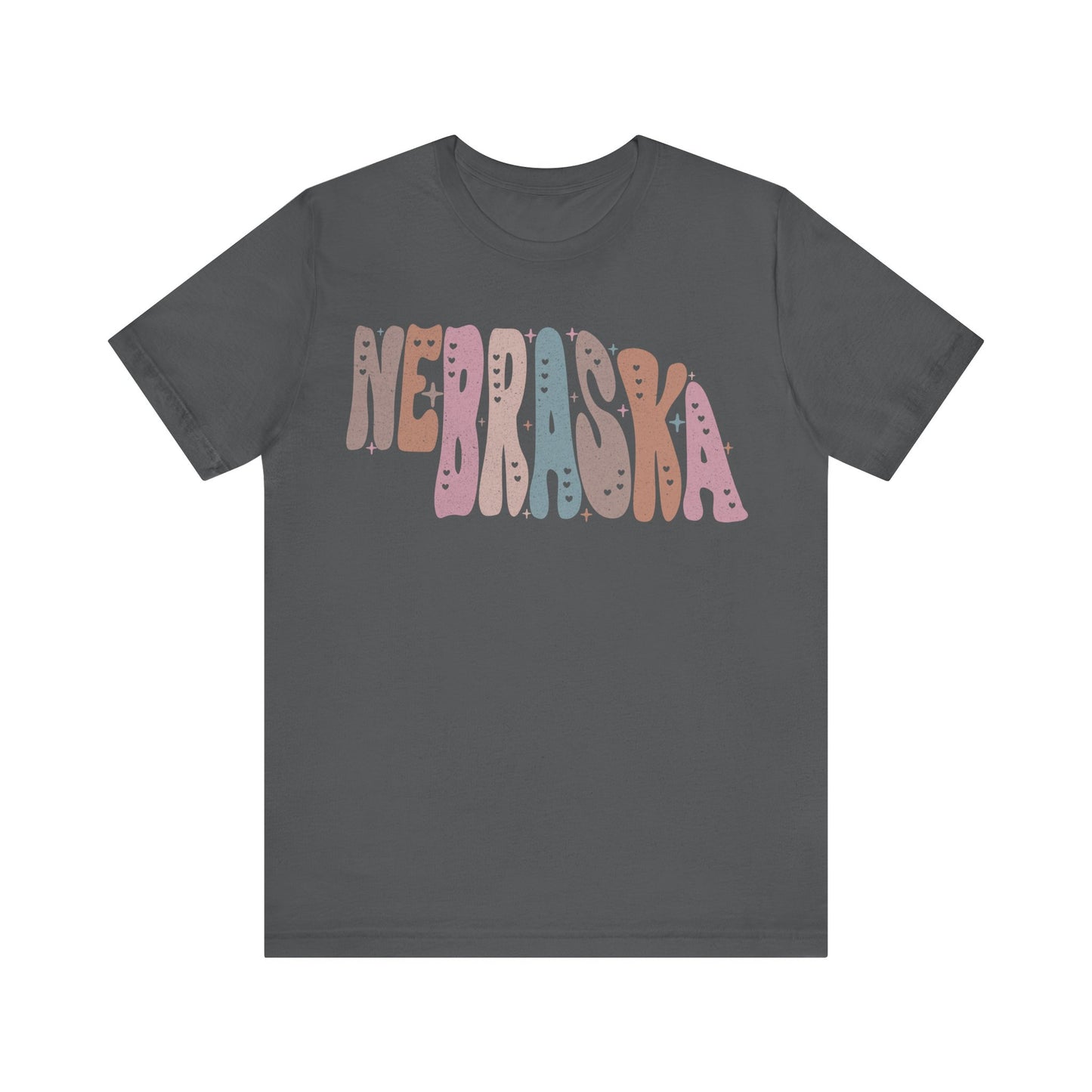 Nebraska State Tee Unisex Jersey Short Sleeve Tee