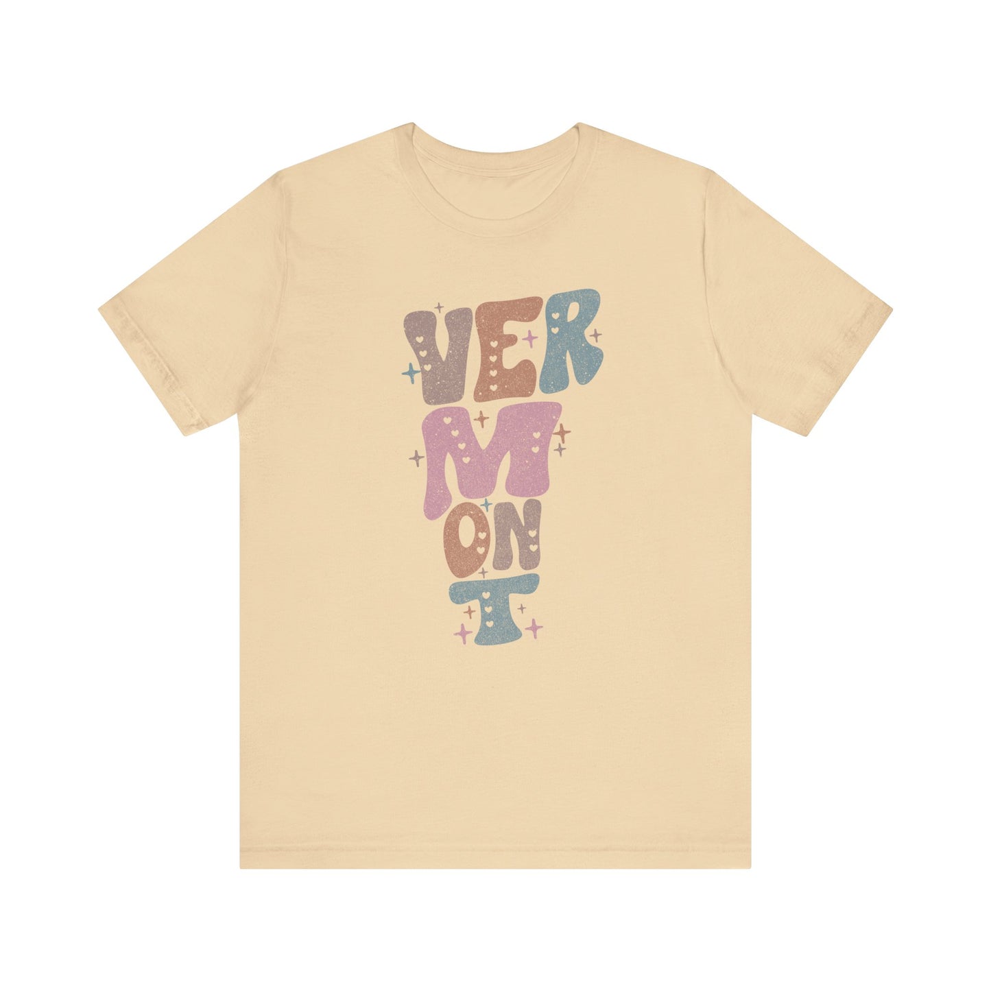 Vermont State Tee Unisex Jersey Short Sleeve Tee