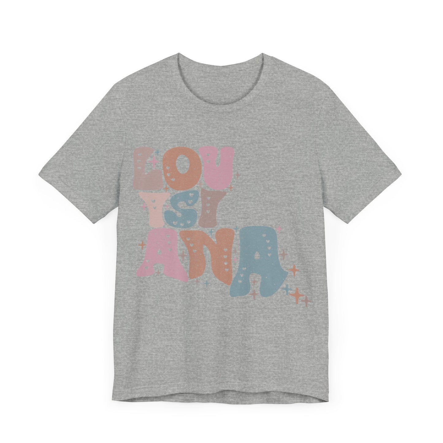 Louisiana State Tee Unisex Jersey Short Sleeve Tee