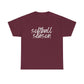 Softball Season- White Text Tee
