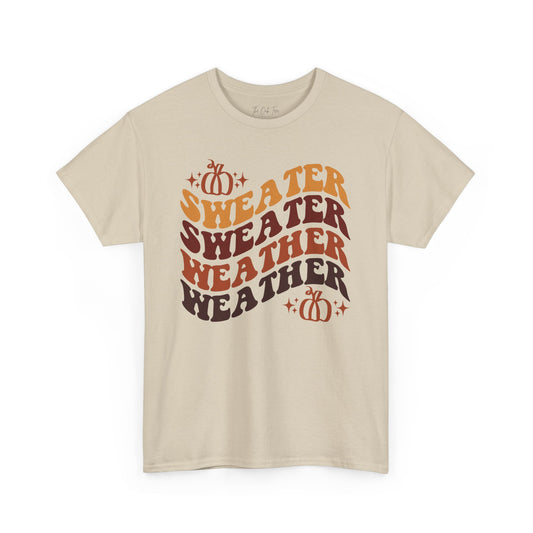 Sweater Weather Unisex Heavy Cotton Tee