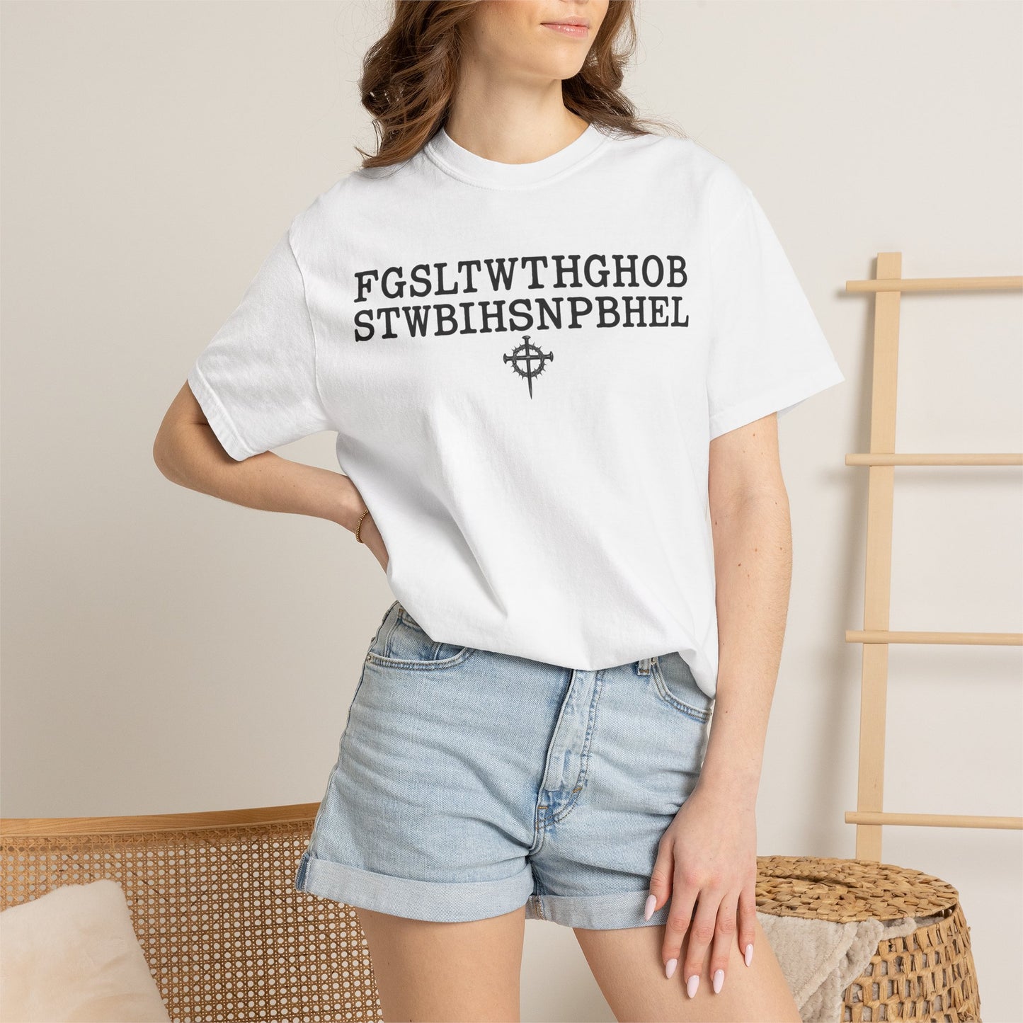 John 3:16 Abbreviated Faith Graphic Tee | Christian T-Shirt
