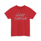 Cheer Season- Grey Text Tee