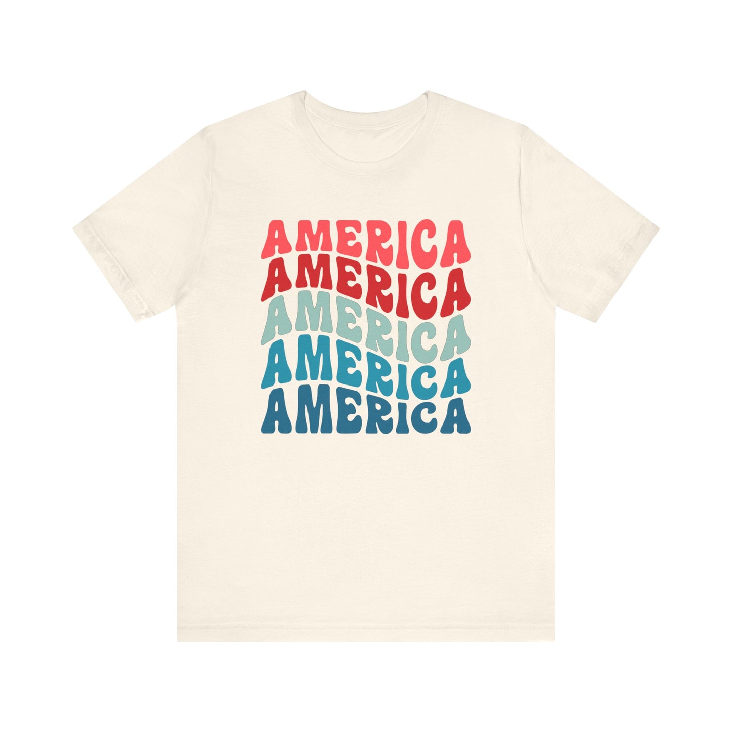 America x5 Unisex Jersey Short Sleeve Tee