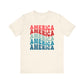 America x5 Unisex Jersey Short Sleeve Tee