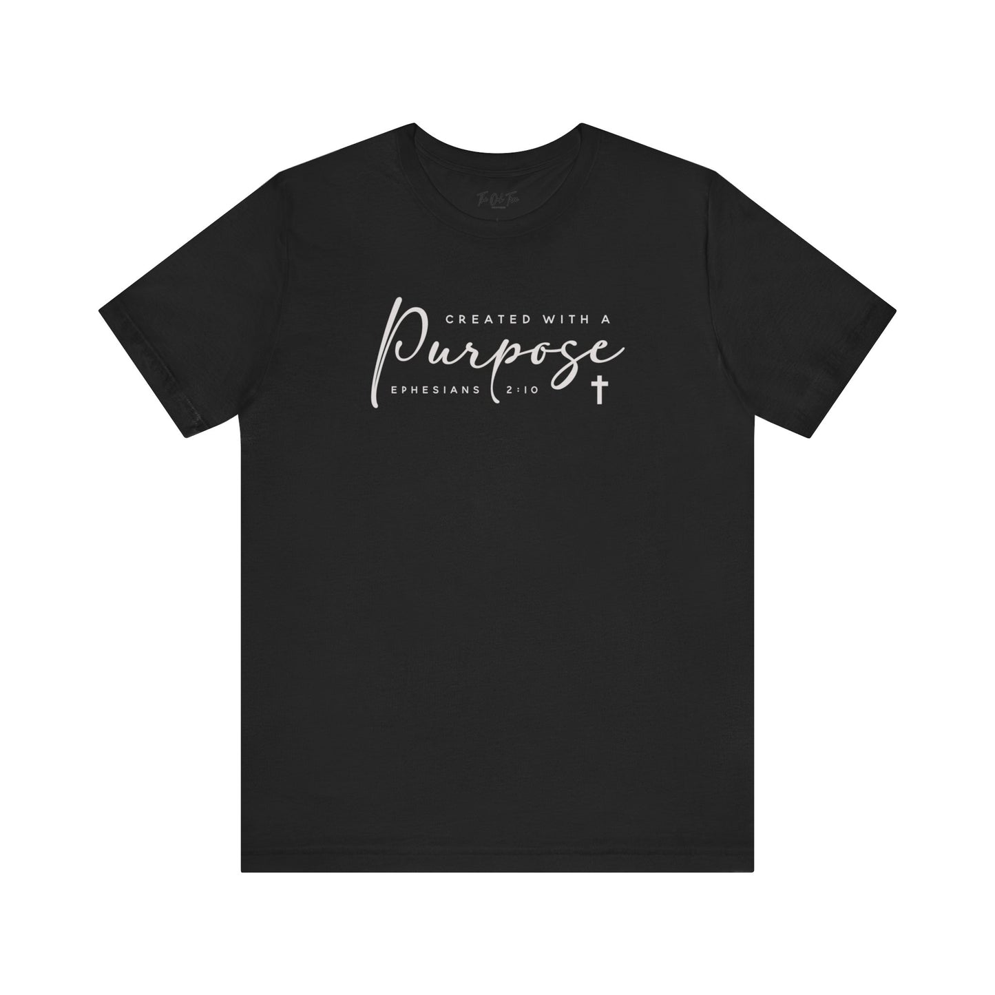Created With a Purpose Unisex Jersey Short Sleeve Tee