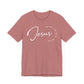 Jesus The Way. The Truth. The Life. Unisex Jersey Short Sleeve Tee
