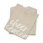 Cheer Season- White Text Tee