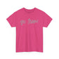 Go Team- Grey Text Tee