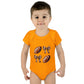 Baby Bodysuit — Football & Bow Pattern Infant Onesie (Cute Game Day Outfit)