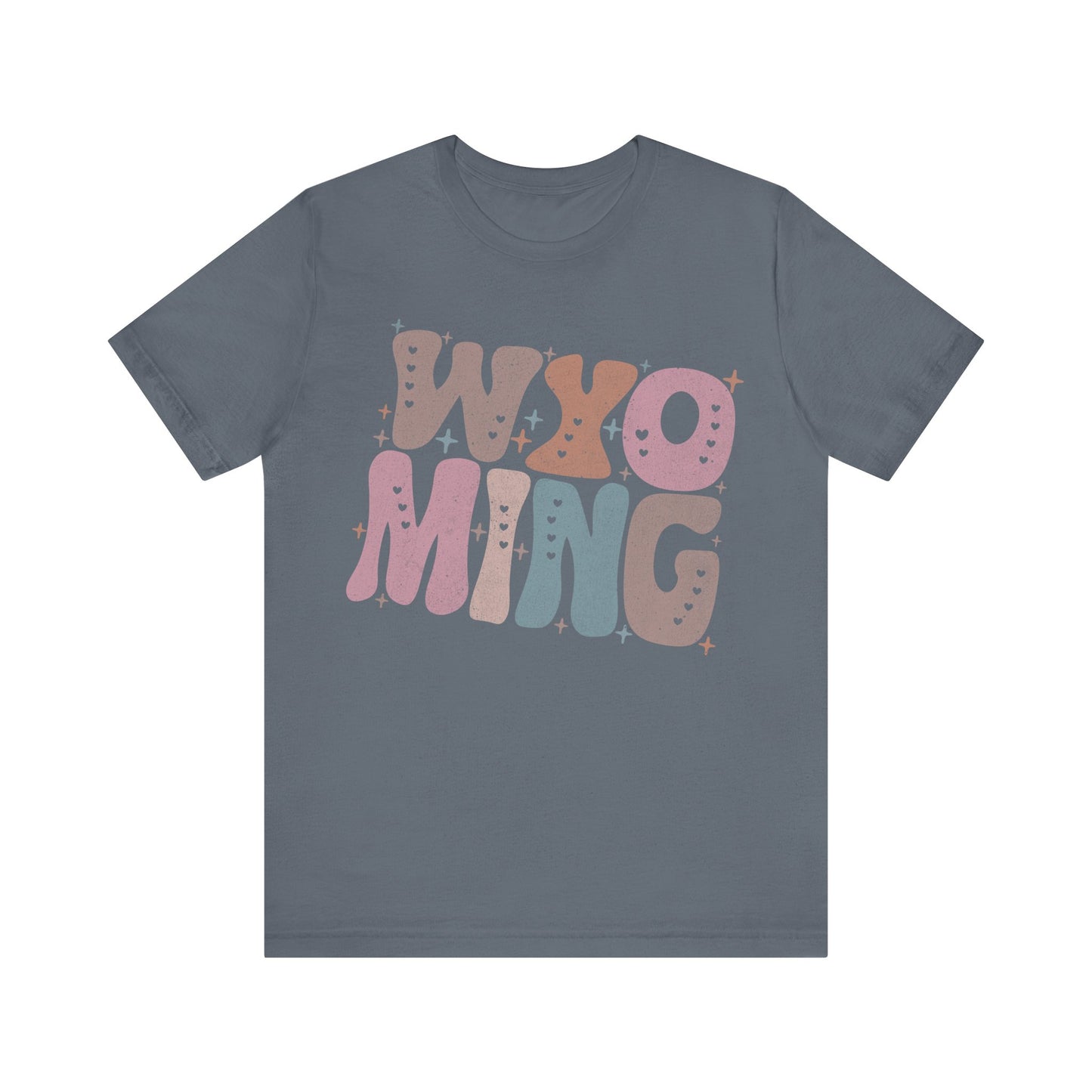 Wyoming State Tee Unisex Jersey Short Sleeve Tee