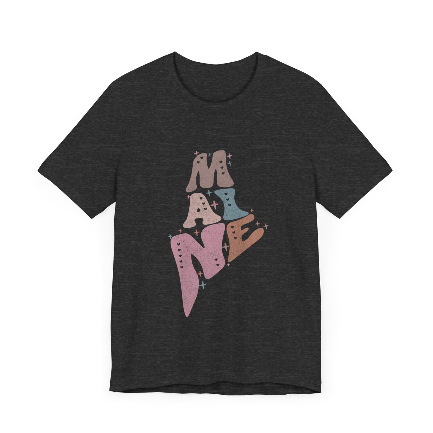 Maine State Tee Unisex Jersey Short Sleeve Tee