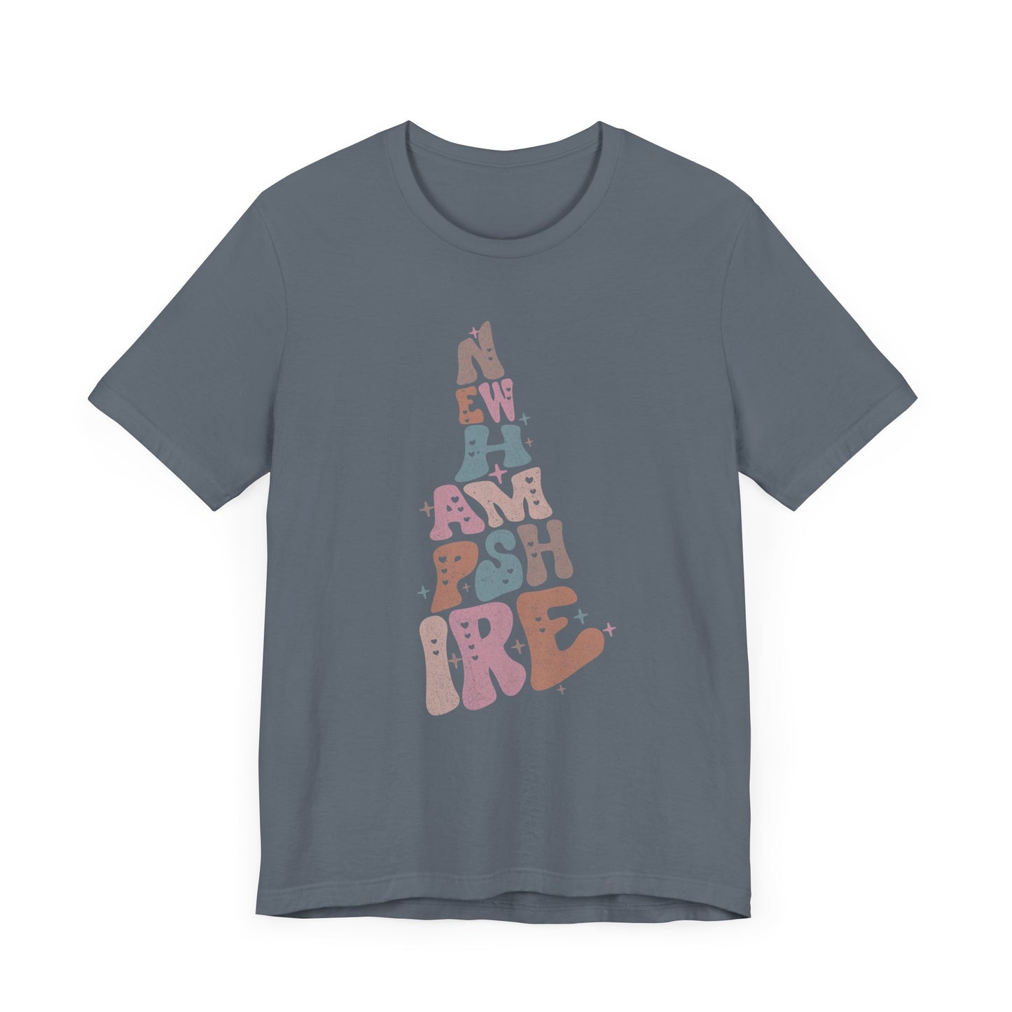 New Hampshire State Tee Unisex Jersey Short Sleeve Tee