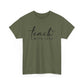 Teach With Love (2) Unisex Heavy Cotton Tee