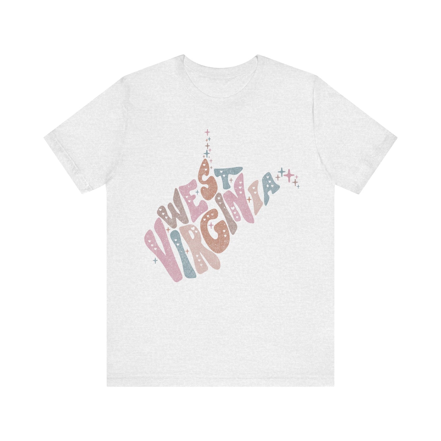 West Virginia State Tee Unisex Jersey Short Sleeve Tee