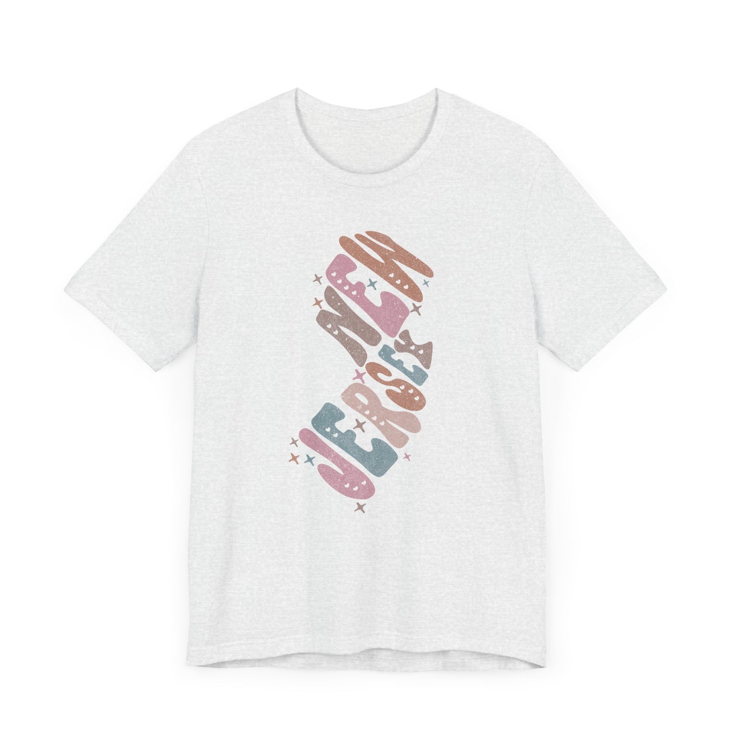 New Jersey State Tee Unisex Jersey Short Sleeve Tee