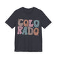 Colorado State Tee Unisex Jersey Short Sleeve Tee