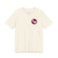 CW Circle Logo T‑Shirt – Maroon Chest Emblem Tee