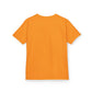 Kids Football & Bows T‑Shirt — Cute Gridiron Pattern for Girls, Youth Game Day Tee