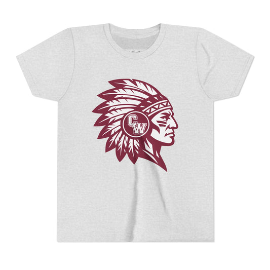 Youth Tee - CW Indians Logo Kids Shirt