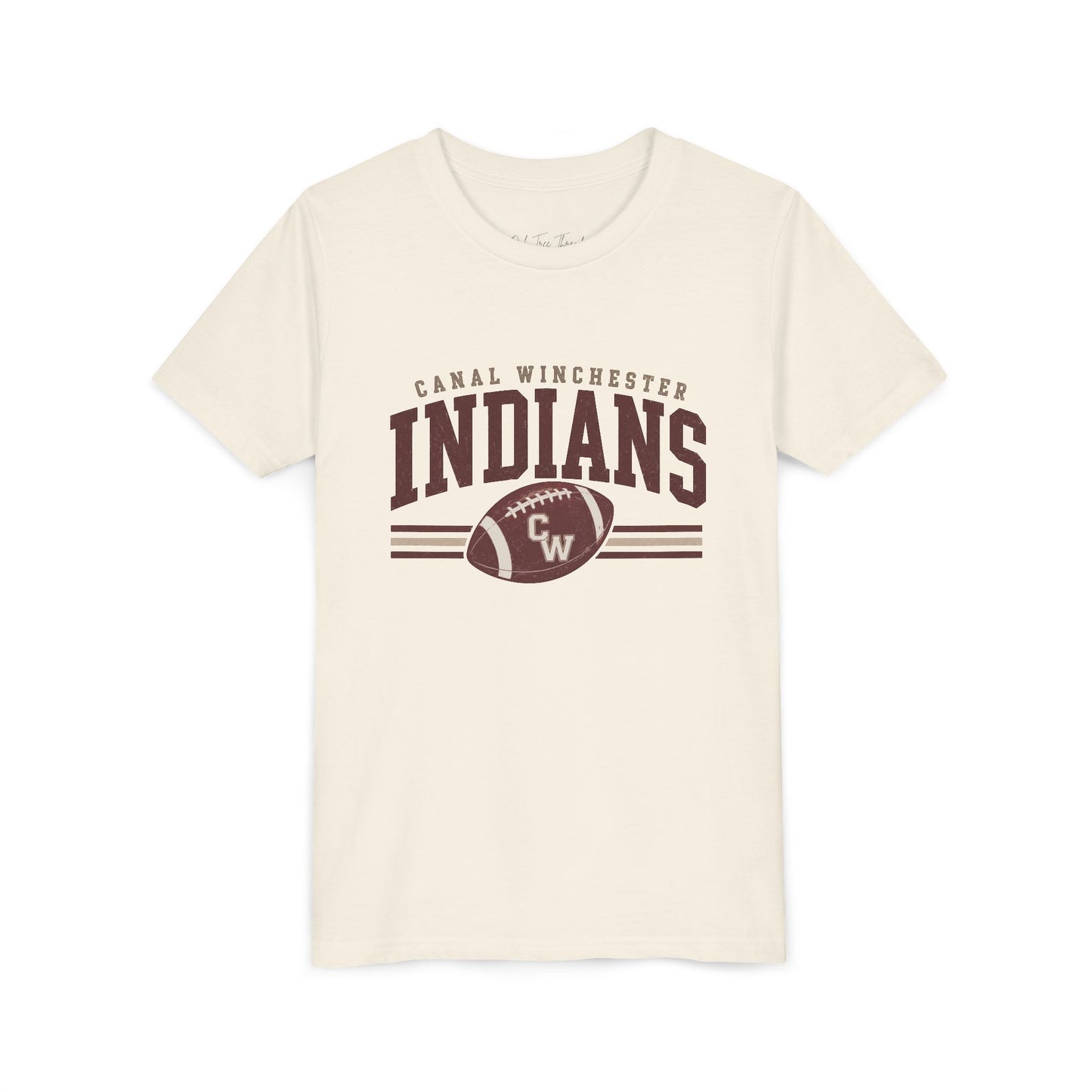 Youth Tee - Canal Winchester Indians Football Tee